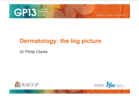 Image of Dermatology: the big picture