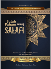 Image of SALAH PAHAM TENTANG SALAFI