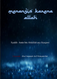 Image of MENANGIS KARNA ALLAH